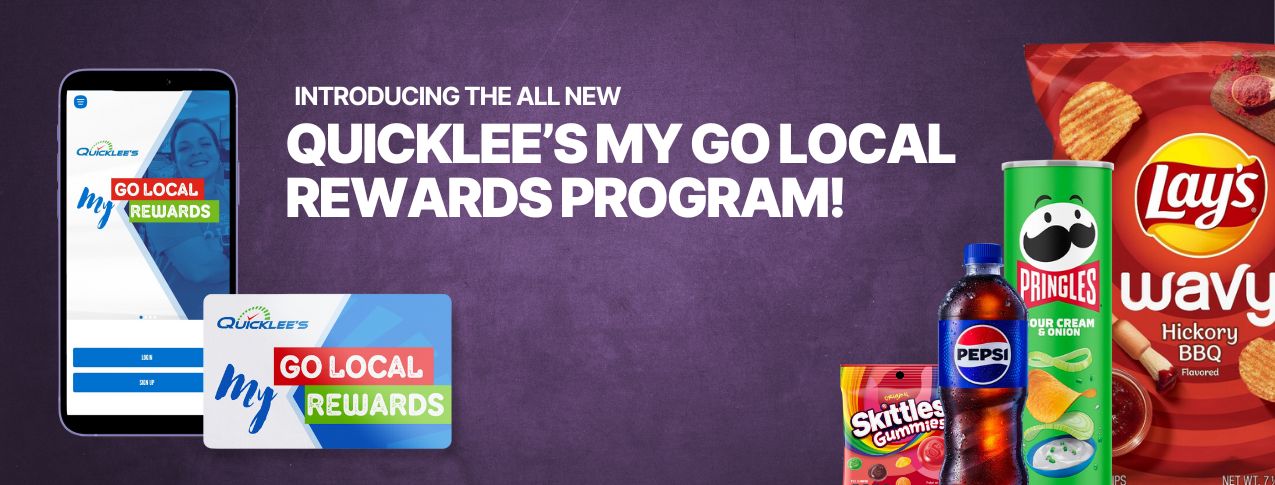 Introducing the all new Quicklee's My Go Local Rewards Program